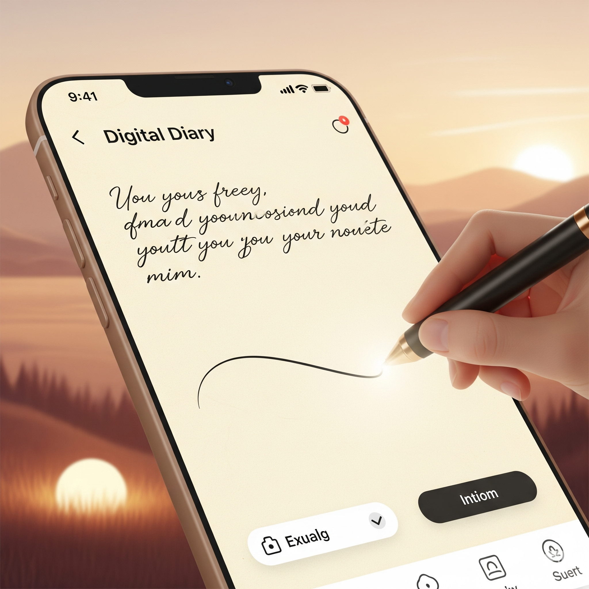 익명 일기 공유 앱