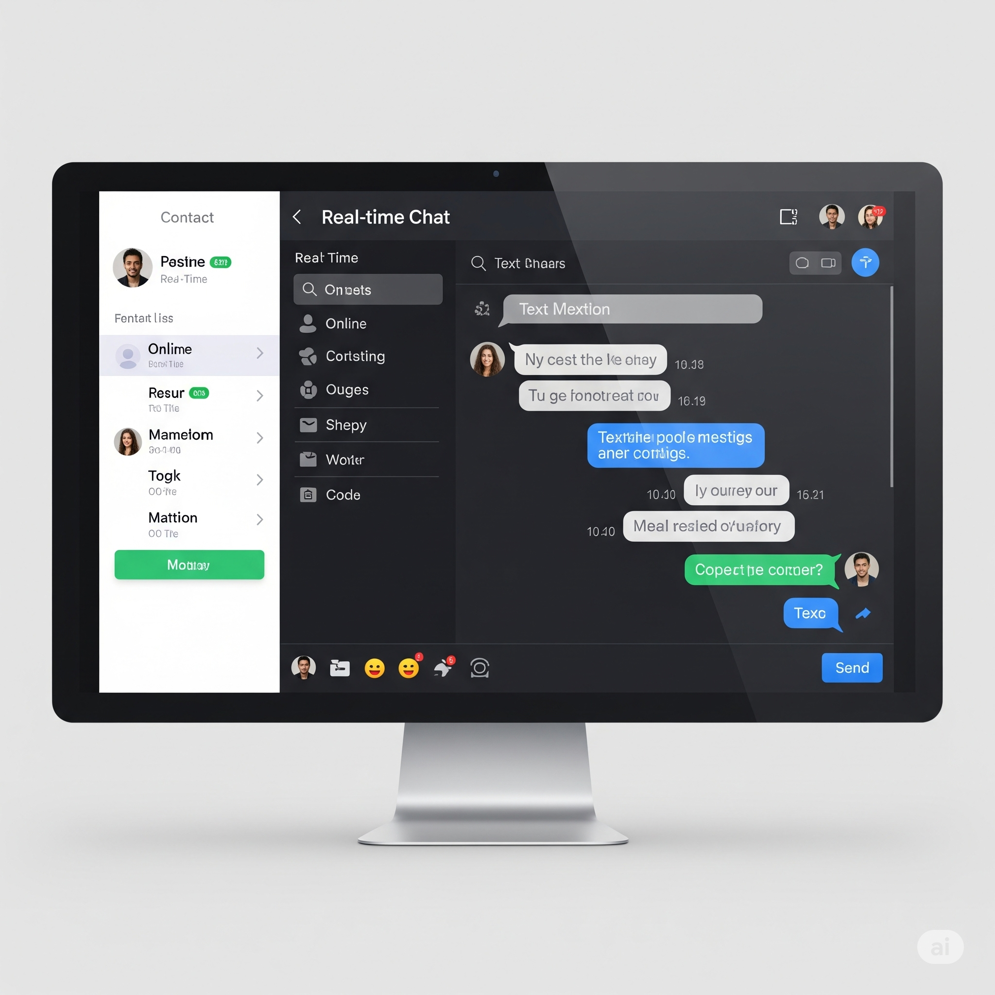 실시간 채팅 애플리케이션 (WinForms)